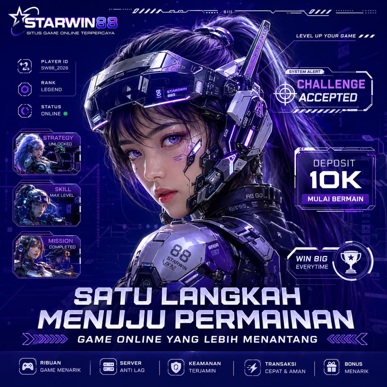 STARWIN88 Satu Langkah Menuju Permainan Game Online yang Lebih Menantang