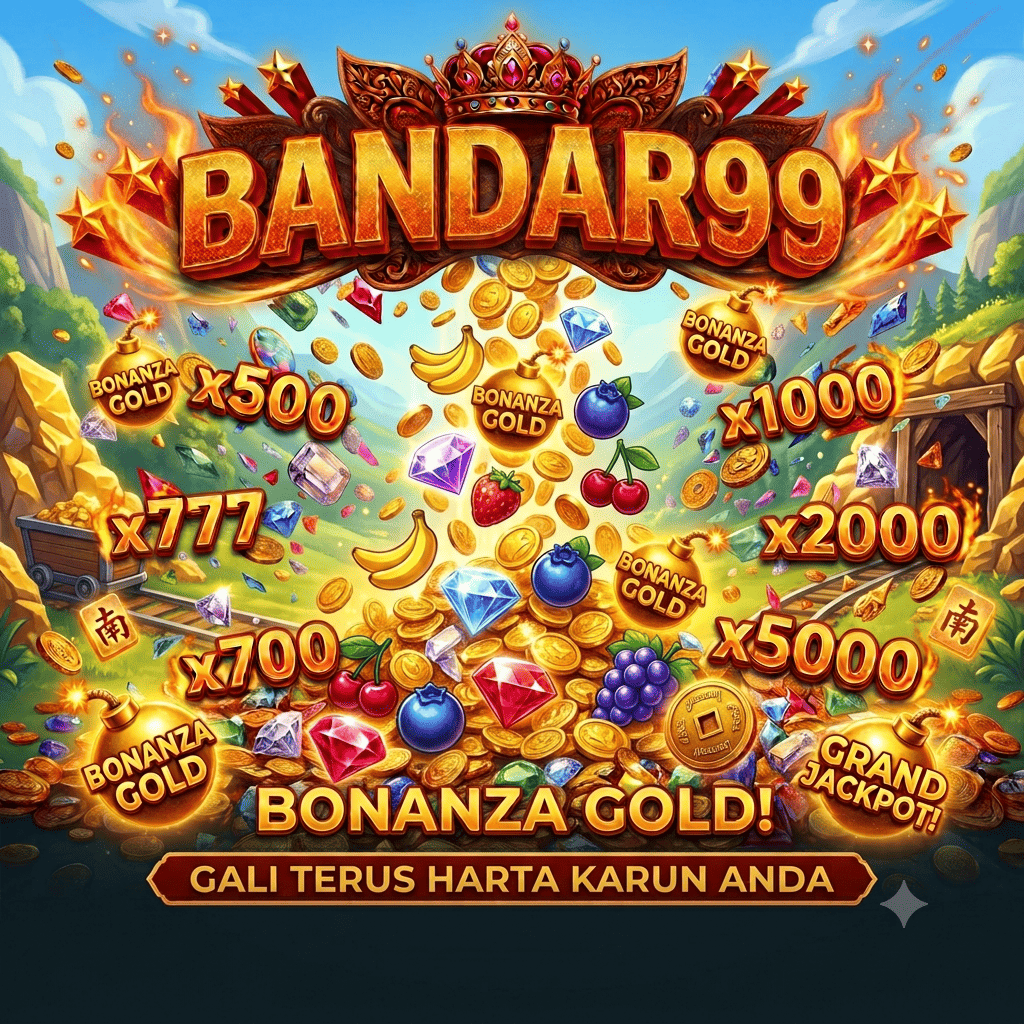 BANDAR99: Ledakkan Bom Dinamit Bonanza Gold, Sambar Multiplier Raksasa Hingga x5000 Malam Ini!