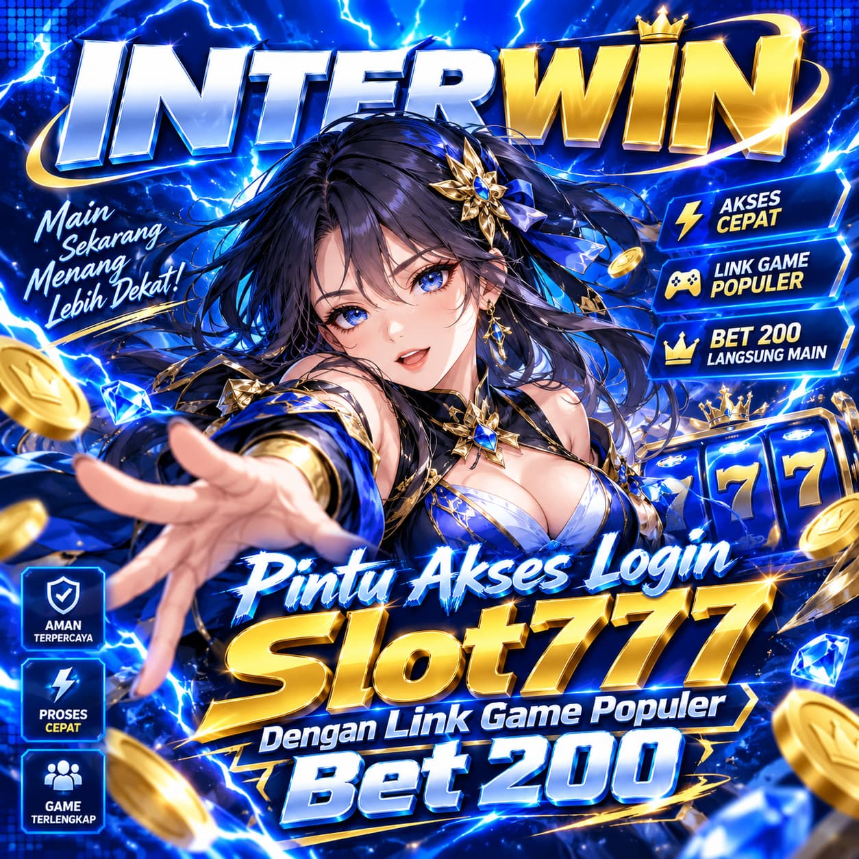 INTERWIN - Pintu Akses Login Slot777 Dengan Link Game Populer Bet 200
