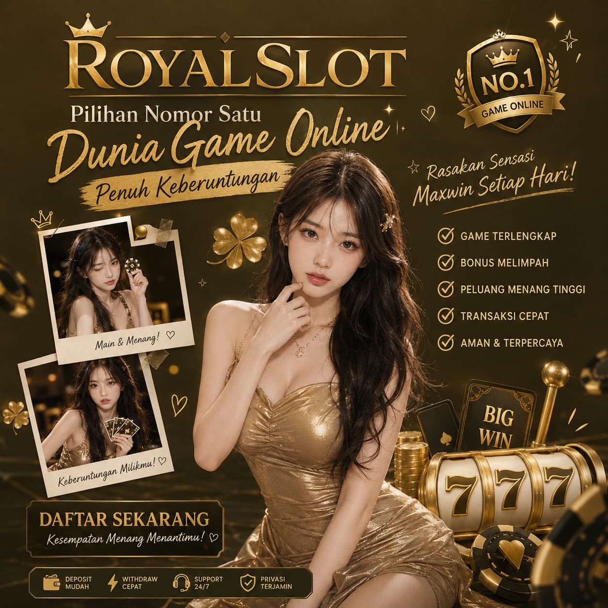 ROYALSLOT Pilihan Nomor Satu Dunia Game Online Penuh Keberuntungan