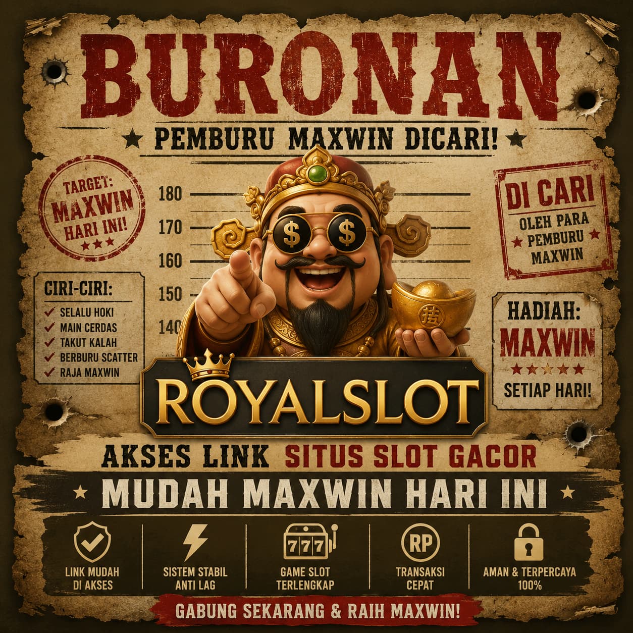 ROYALSLOT Akses Link Situs Slot Gacor Mudah Maxwin Hari Ini