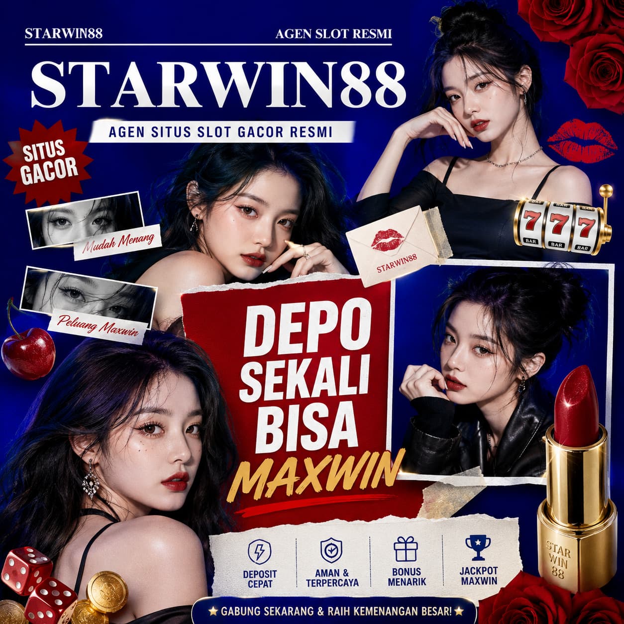 STARWIN88 Agen Situs Slot Gacor Resmi Depo Sekali Bisa Maxwin