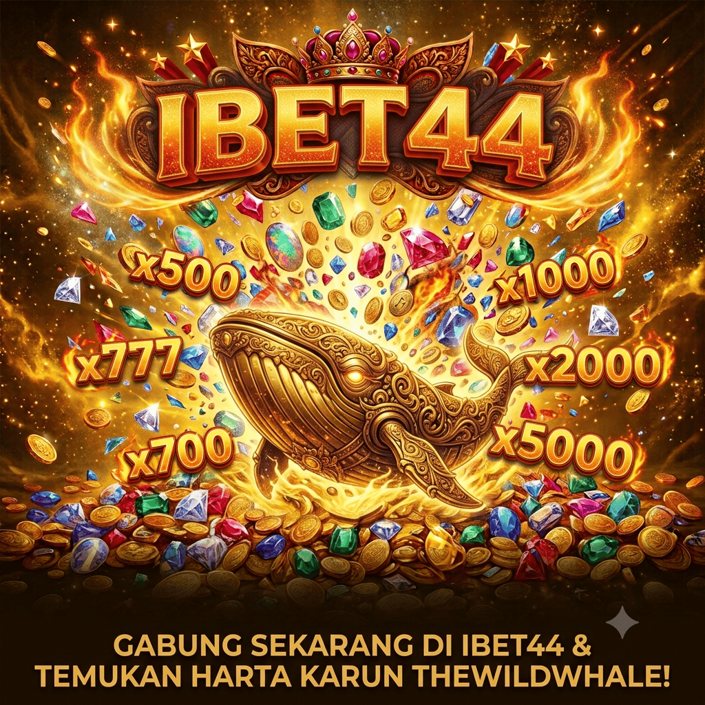 IBET44: Arungi Lautan Emas The Wild Whale, Sambar Multiplier Raksasa Hingga x5000 Hari Ini!
